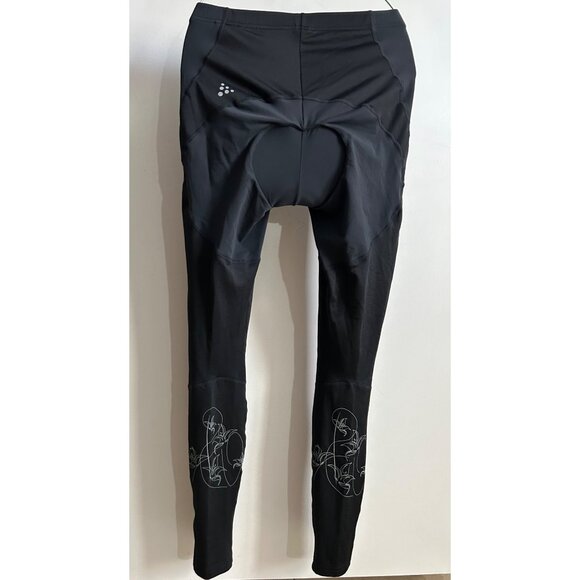 Craft Women L3 Protection Cycling Black Tights with Padding Size L - Picture 2 of 6